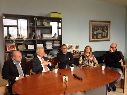 conferenza stampa presentazione spettri al castello